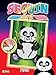 Produktbild MAMMUT 8011414 - Sequin Art Paillettenbild Panda, Steckbild, Komplettset mit Styropor-Rahmen, Bildvorlage, Pailletten, Steckstiften, Anleitung, Bastelset für Kinder ab 6 Jahre