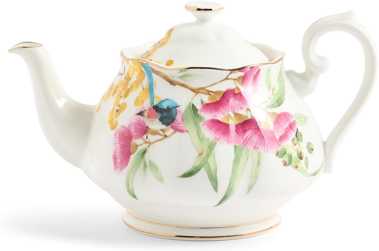 Miranda Kerr Australiana Teapot Sugar Cream White 3PCS