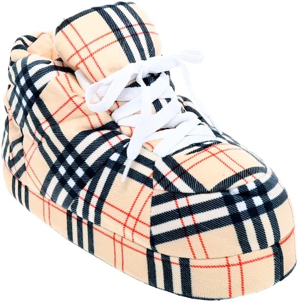Happy Feet Slippers Standard Sneaker Slippers for Men, Women, and Kids - Women Shoes, Gifts for Women, As Seen on Shark Tank - Classy Oversized House Slippers for Women with Non-Slip Rubber Soles