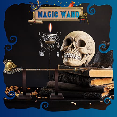 image for Shellwei Wizard Wand Stand Display Wood Wand Holder Sword Stand Displa