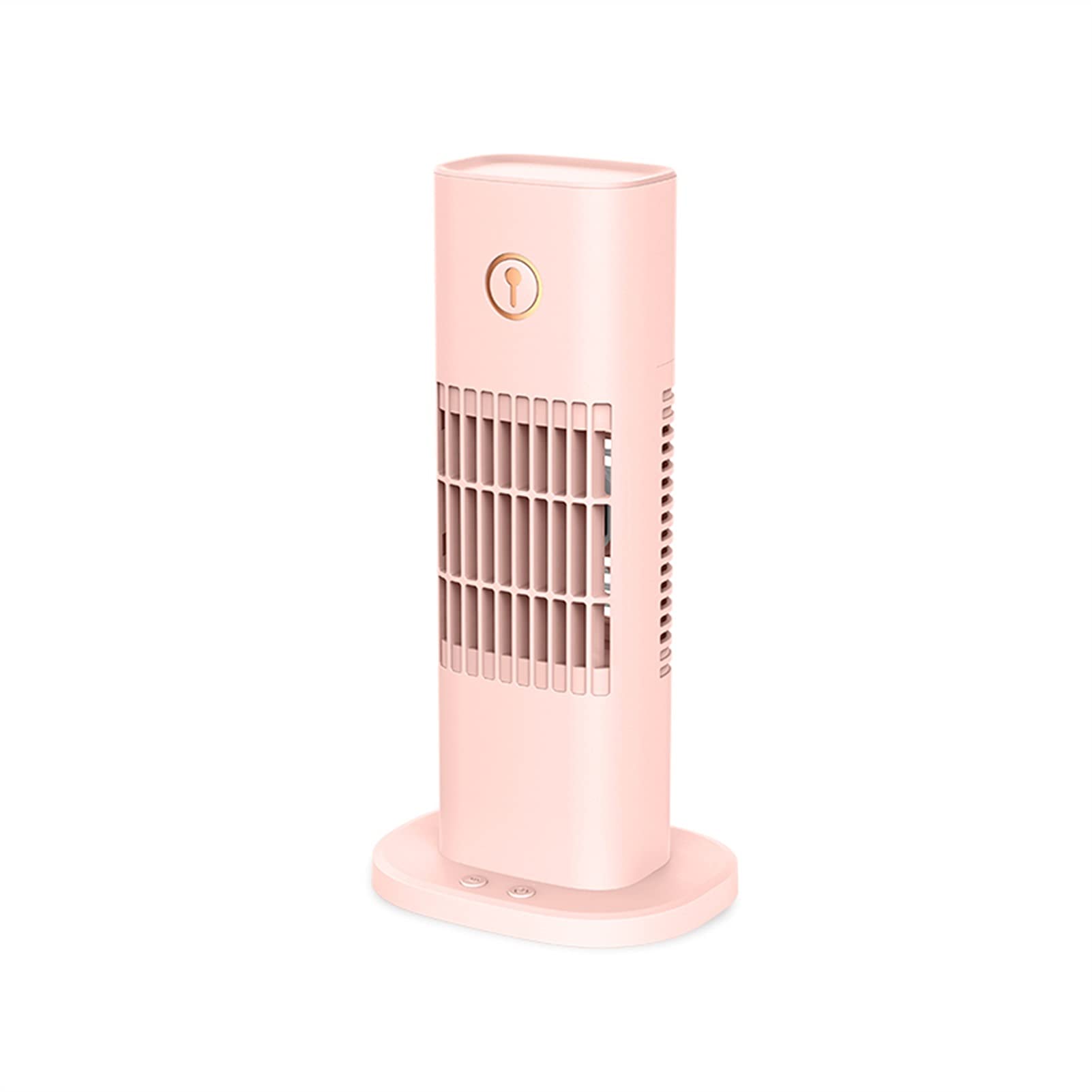 Mini Ventilatore per Aria condizionata, Ventilatore a Torre, Ventilatore Portatile USB Ricaricabile, con Serbatoio dell'Acqua di Grande capacità da 300 ml, Tre Marce di Sensazione di Vento