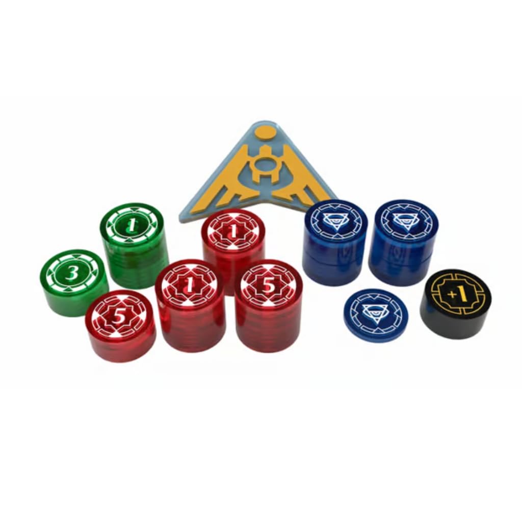Plaid Hat Games | Ashes Ascendancy Premium Tokens | Board Game Accessory | Ages 14+ | 2 Players | 30-60 Minutes Playing Time