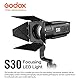 GODOX S30 Fokussierendes LED Licht 30Ws mit Asphärischer Optischer Linse Dimmbar mit CRI 96+ für Foto Video Interviews (S30)