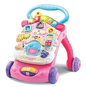 VTech loophulp 2-in-1, roze