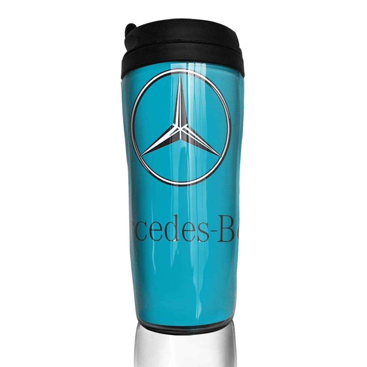 Coffee Cup Mercedes Benz Logo Thermos Mug Double Wall Vacuum