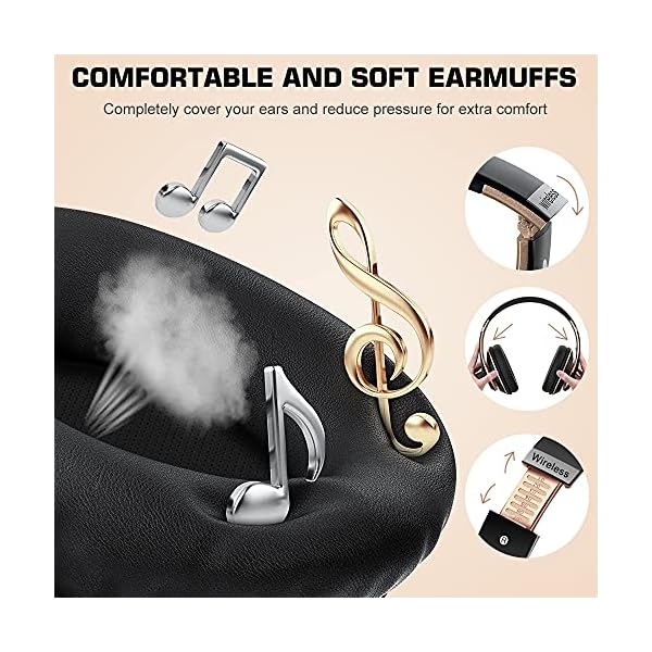 6S-Wireless-Bluetooth-Headphones-Over-Ear-Hi-Fi-Stereo-Foldable-Wireless-Stereo-Headsets-Earbuds-with-Built-in-Mic-Volume-Control-FM-for-PhonePC-Black-Gold PRTUKYT 6S Wireless Bluetooth Headphones Over Ear, Hi-Fi Stereo Foldable Wireless Stereo Headsets Earbuds with Built-in Mic, Volume Control, FM for Phone/PC (Black & Gold)