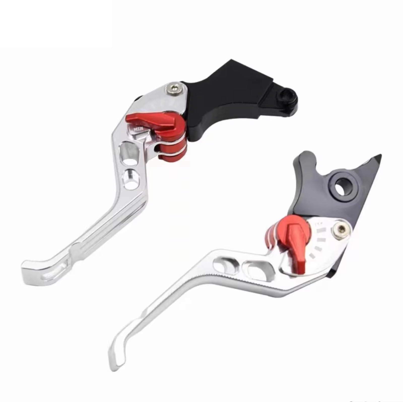 Naojino Brake Clutch Levers for R1200RT 2014-2018 for R1200GS 2013-2018 2014 2015 2016 2017 CNC Motorcycle Adjustable Brake Clutch Levers Aluminum Clutch Brake Lever(Silver)