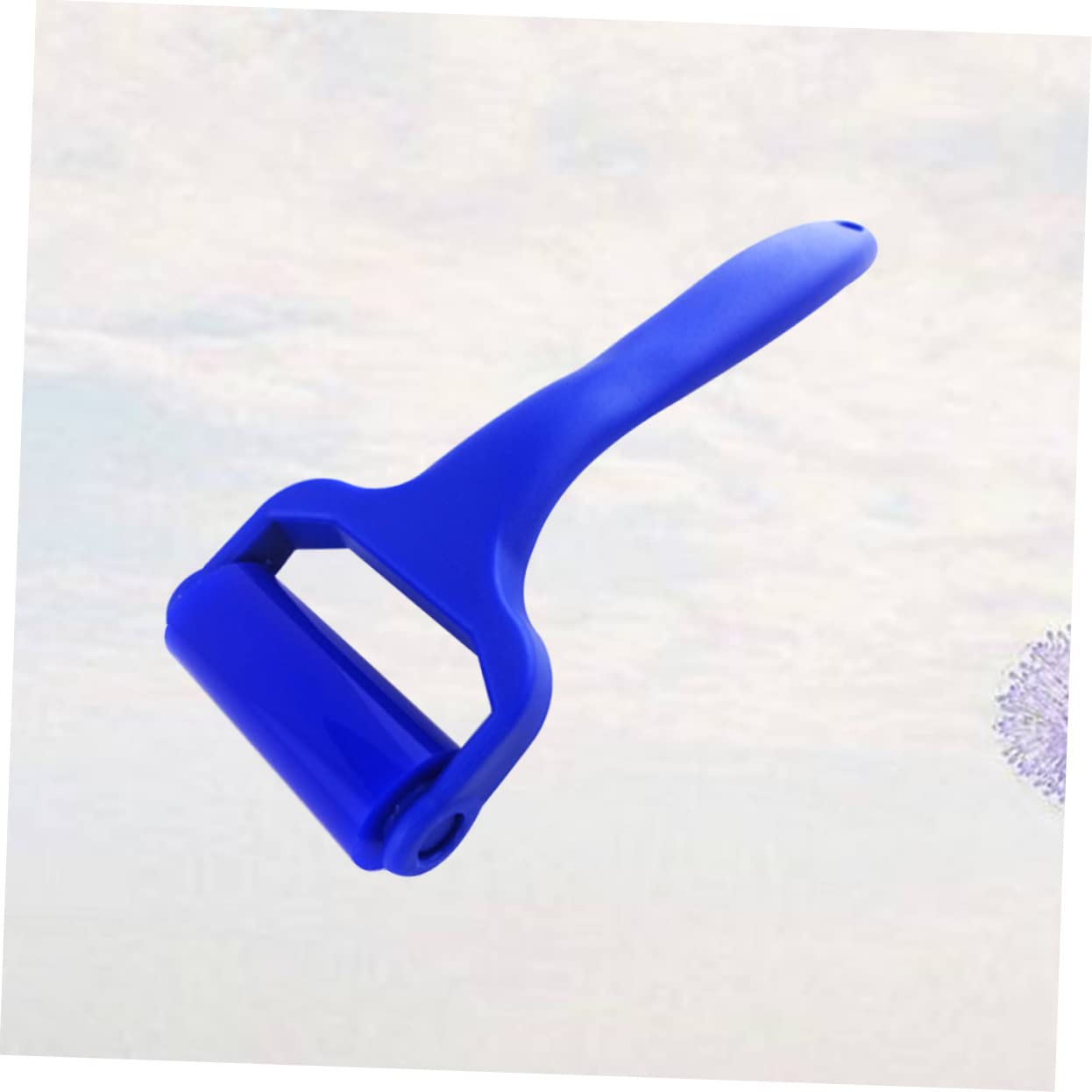 OSALADI 3pièces Roller Silicone Pour Écran Nettoyage Des Écrans De Télévision Et Ordinateur Modèle Moyen Bleu Foncé Réutilisable Et Antistatique