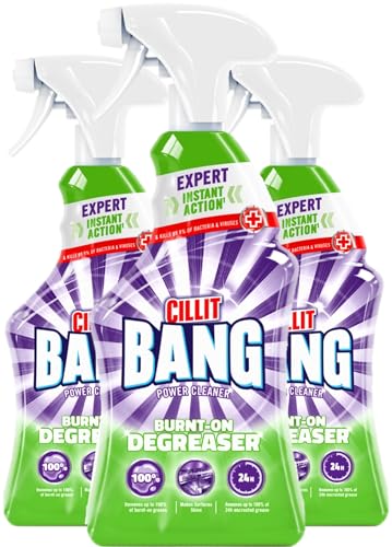 Cilit Bnag Power Cleaner Universal Degreaser Spray Cleaner - Pack of 3 (750ml each)