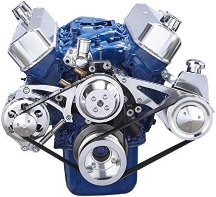 Serpentine Pulley System for Small Block Ford 302 - Alternator & Power Steering Applications