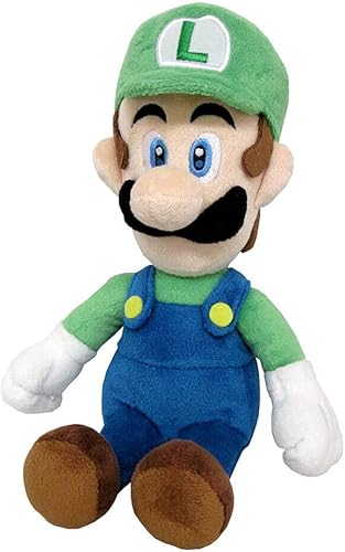 Little Buddy Super Mario All Star Collection 1415 Luigi - Peluche de peluche 10 pulgadas multicolor Little Buddy Super Mario All Star Collection 1415 Luigi - Peluche de peluche 10 pulgadas multicolor