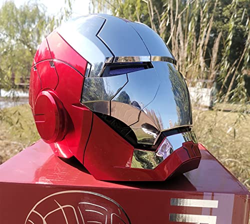 Helmet Man MK5 1:1 Cosplay Mask Electronic Open/Close Voice Control for Adult Superhero Movie Role-Playing Helmet Touch Sensor4