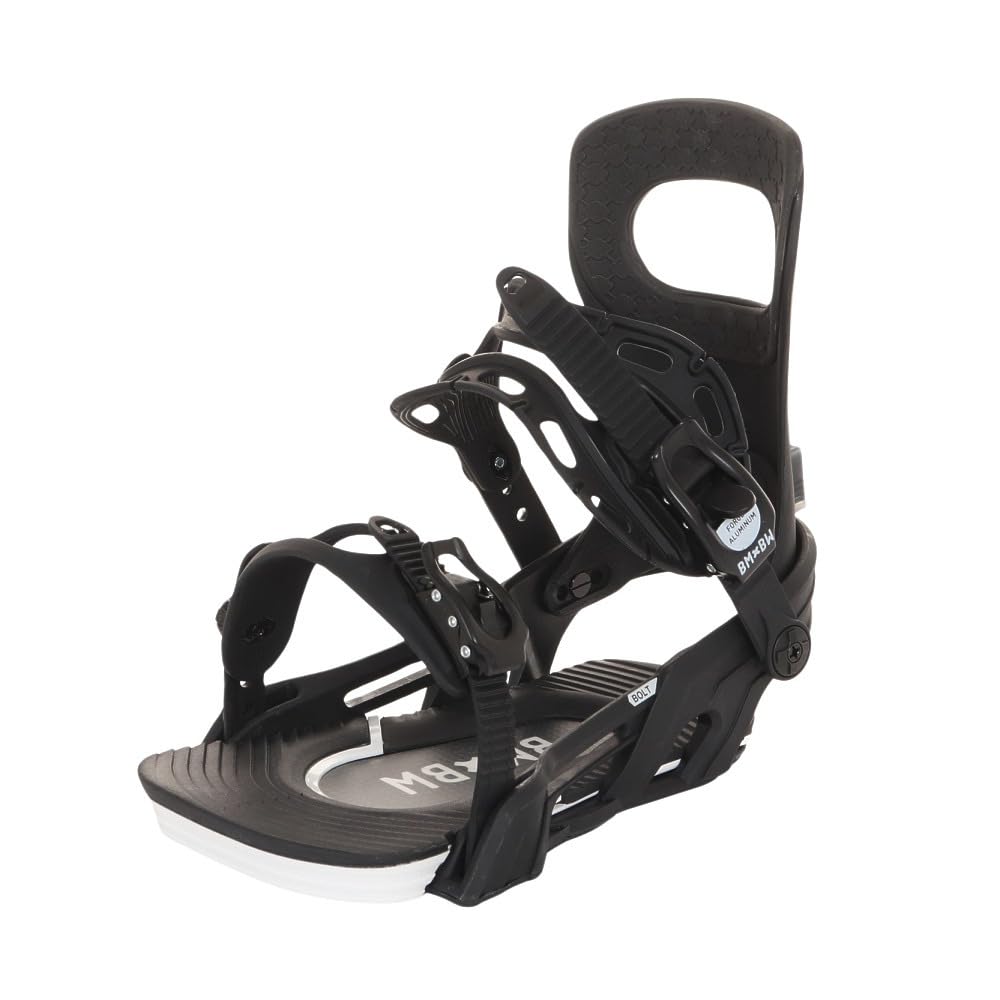 Bent Metal Bolt Snowboard Bindings, M, Black