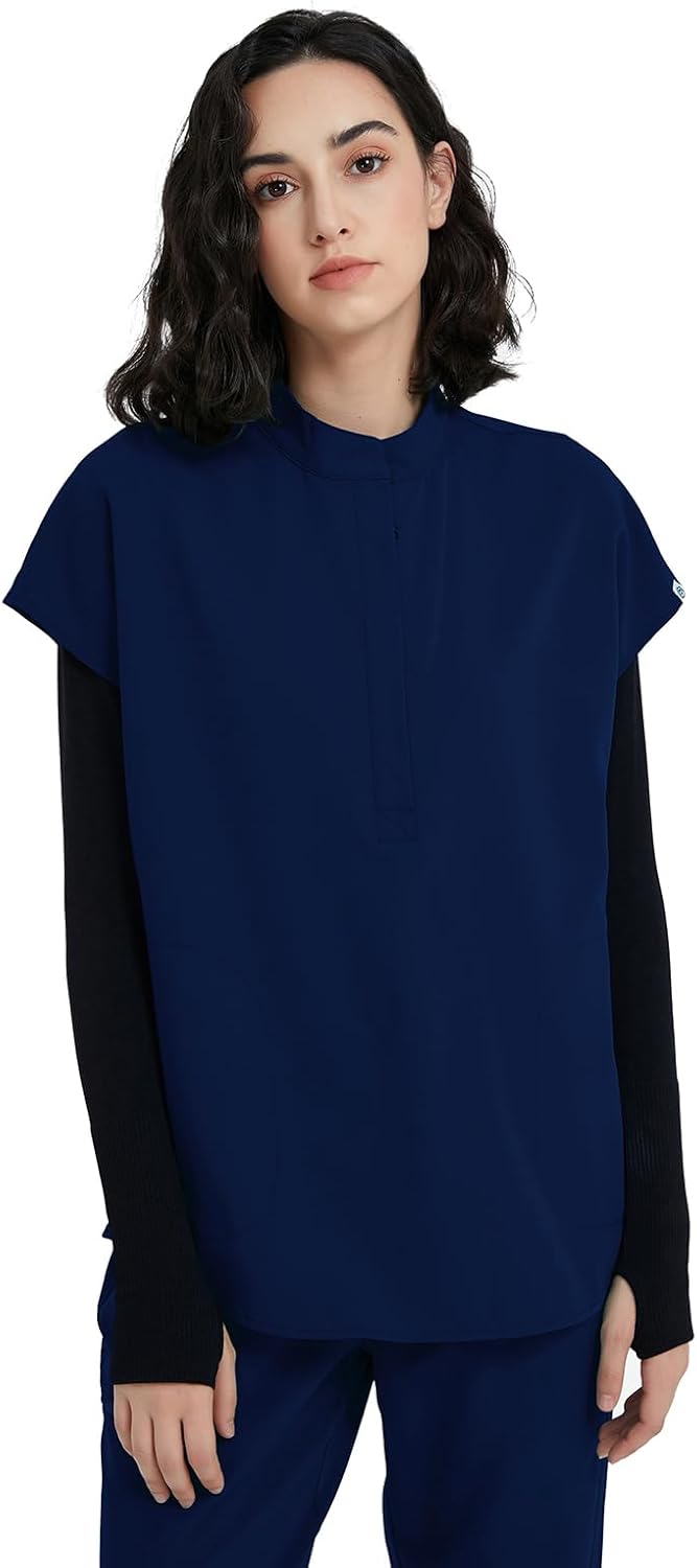 Uniforms World Avant Scrubs for Women Set — Classic fit Top & Slim Jogging Pants, Yoga Waistband, 7 Pockets, Anti-Wrinkle - Image 2