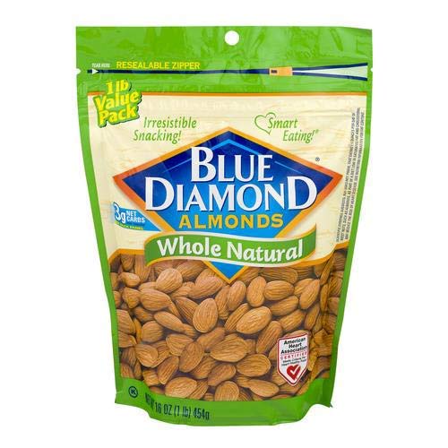 Blue Diamond - Confezione da 4 mandorle naturali