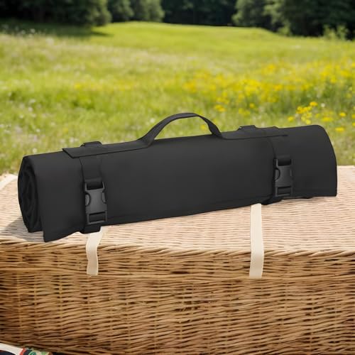 Matelas de randonnée pliable et grand tapis de camping imperméable pour le sol