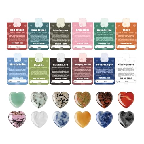 Kit de excavación de piedra | Colección de accesorios de piedra de cristal con tarjeta de felicitación, rocas y minerales para niños, para niñas, padres, familia, cumpleaños, día festivo, casa
