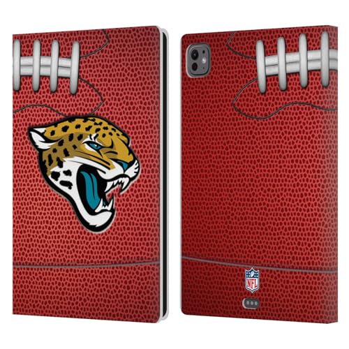 Housse Cuir iPad Pro 11 M4 M5 NFL Jaguars Anti Rayure Écran