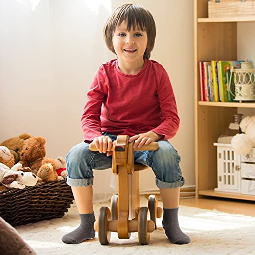 Geyoga 14 Pairs Baby Kids Socks Low Cut Non Slip Socks For 2-9 Years Infants Toddlers Girls Boys Anti Skid Ankle Socks With Grips Children Socks Slide Gripper Socks For Sports Ballet Barre Yoga Socks  thumb #5