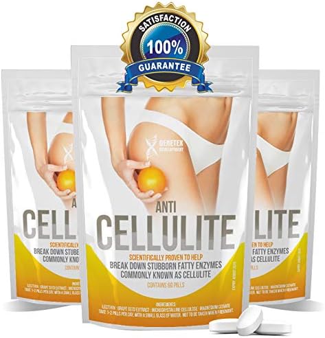 ANTI-CELLULITE Treatment PILLS - CELLULITE REDUCTION Tablets - RRP £20