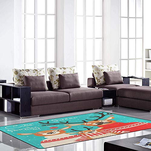 Tapis de maison moderne de Noël en tissu polyester de qualité supérieure