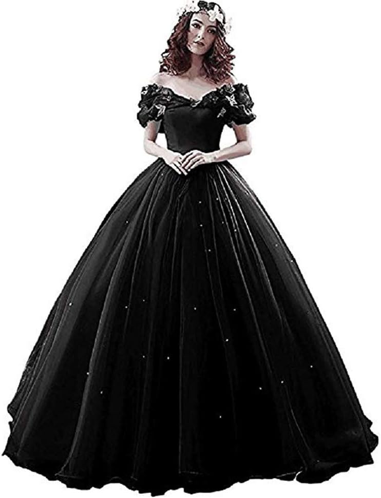 Datangep Women's Lace up Ball Gown Long Quinceanera Dress with Pleated Straps