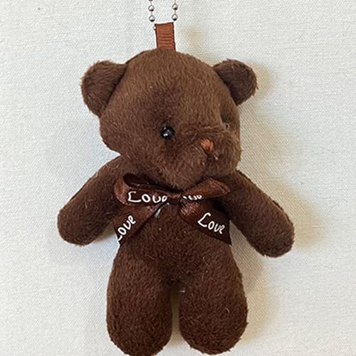 Petit ours en peluche pour loisirs créatifs et personnalisation de porte-clés - 5