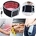 TOPQSC 660nm LED Infrared and 850nm Near-Infrared Light Therapy pad Equipment for Pain Relief Flexible Wearable wrap deep Therapy Massager, Used for Back and Shoulder Muscle Treatment