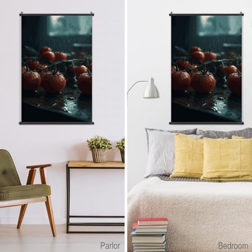 Poster tomates au design épuré pour décoration murale originale