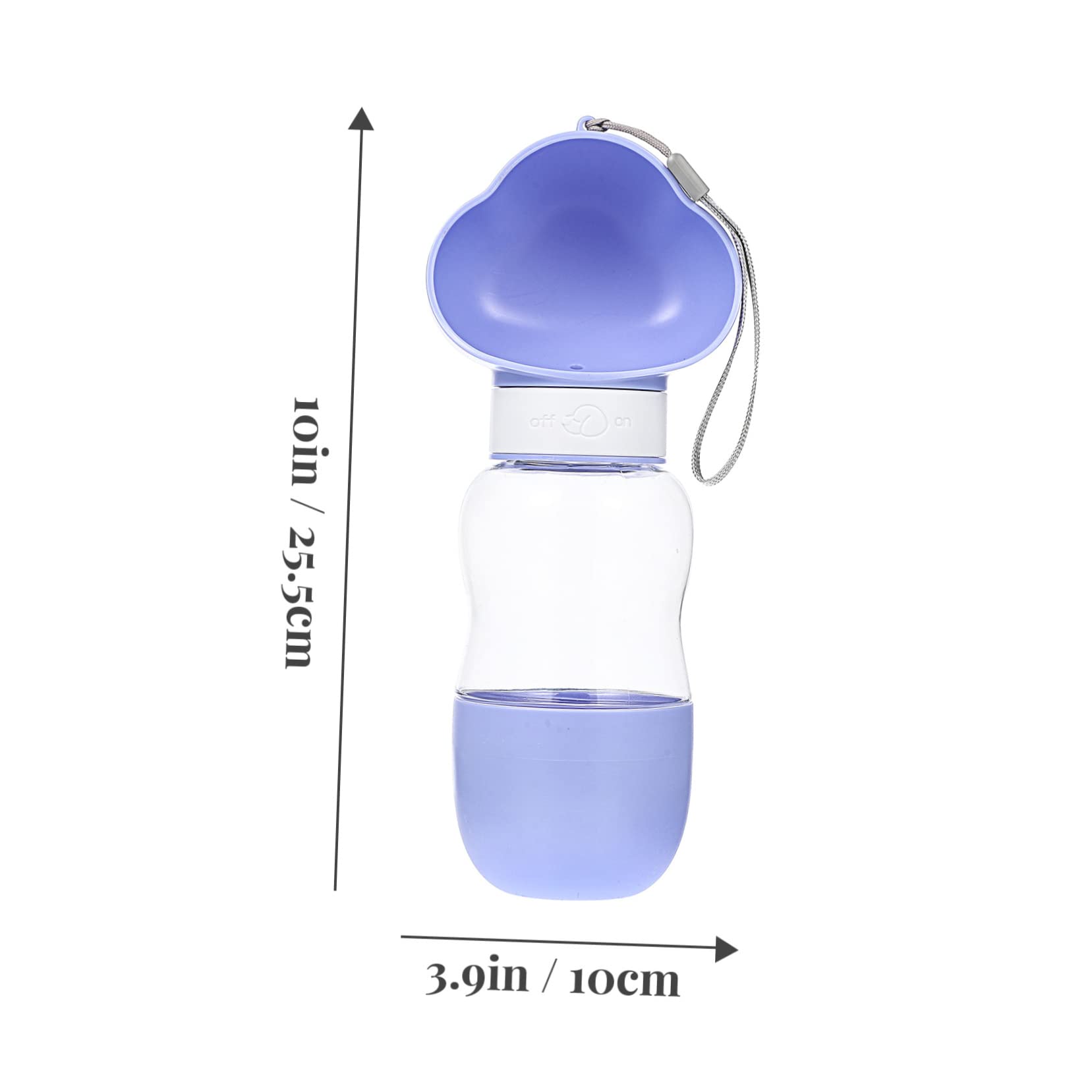 minkissy 5stücke Trinkflasche Für Hunde Tragbare Wasserflasche Mit Auslaufsicherem Design Für Unterwegs Camping Und Outdoor-aktivitäten -frei Bequem Für Welpen Und Kleine Hunde