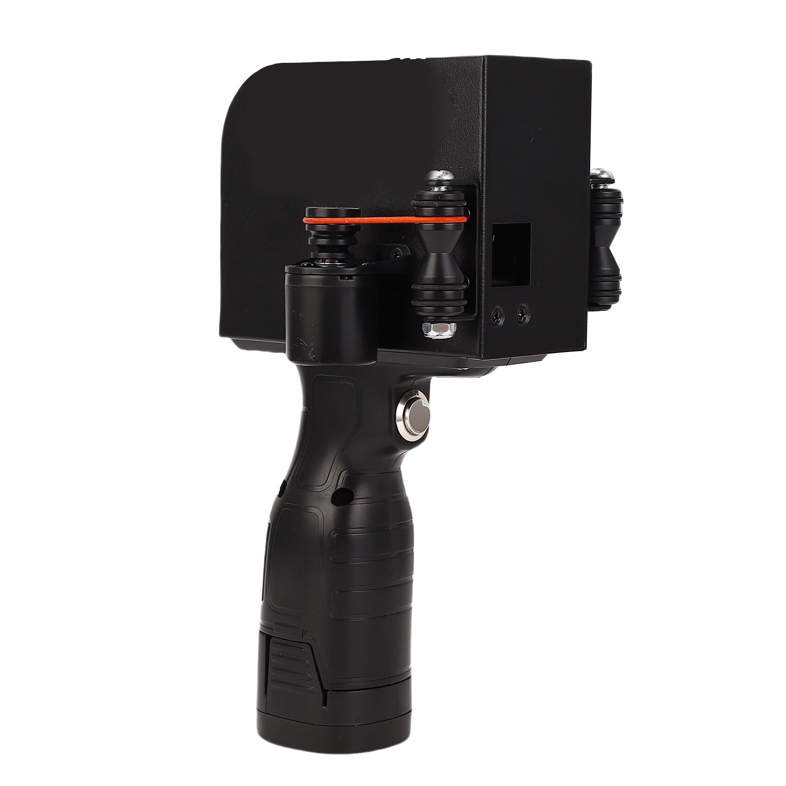 Jeffergarden Stampante a Getto D'inchiostro Portatile 600 Dpi Stampante Portatile per Codice, Data, Numero di Serie Stampa su Plastica, Cartone, Legno, Metallo, Vetro, Alluminio (Spina europea)