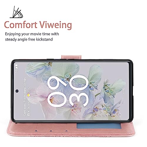 Coque Google Pixel 6A anti-rayure avec rabat et protection d'écran - 3
