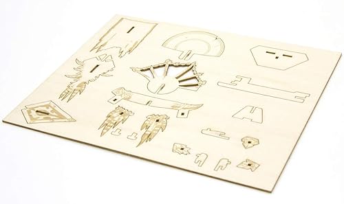 Miniatura 4 de World of Warcraft Horde - Kit de figuras de rompecabezas de madera 3D (19 piezas) y póster exclusivo, construye y pinta juguete de réplica de