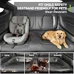 Custom Leather Car Seat Covers for Ford Mustang 2015-2023 Coupe,Black - Image 6