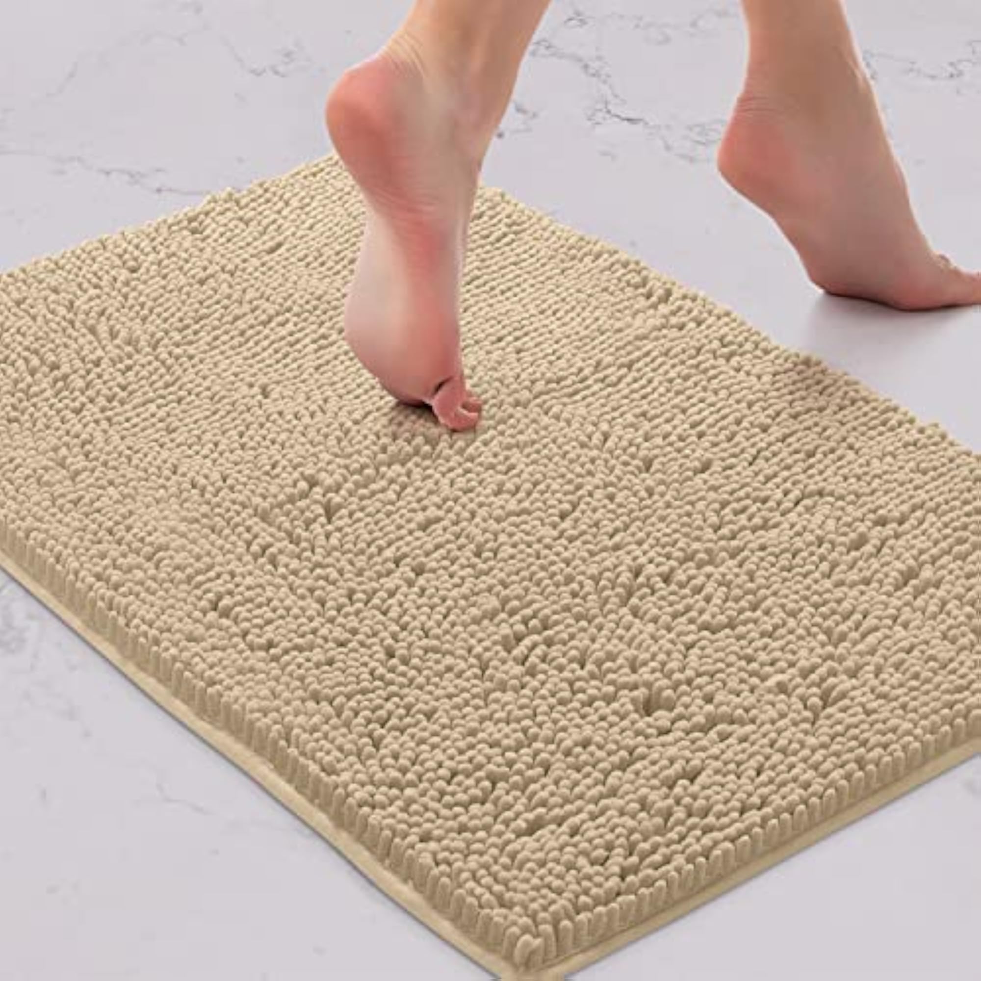 Extra-Soft Plush Bath Shower Bathroom Rug