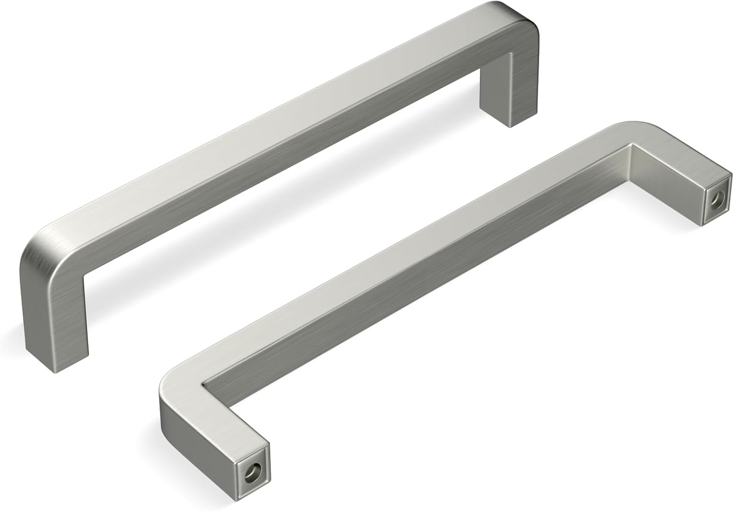 homdiy 10 Pack 5in Pulls Brushed Nickel Handles