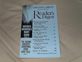Unknown Binding Selected Articles from Reader's Digest Large-Type Edition December 1989 (vol. 27 No. 162) Book