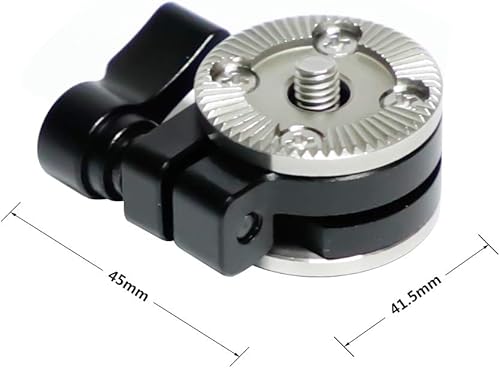 Miniatura 2 de CAMVATE Adaptador de montaje de roseta de doble cara con roscas centrales M6 - 2134