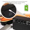 Electric Guitar Amp, 10W Portable Electric Guitar Amplifier with Dual Channels Headphone Jack for Practice, Desktop, Live Performance