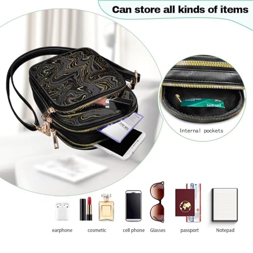 Mini Durable Womens Crossbody Bag with Zipper Pockets for Daily Use4