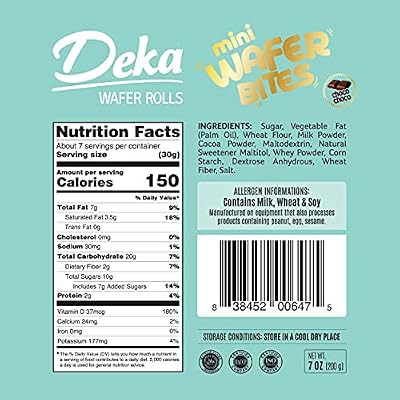 Deka Mini Wafer Bites (ChocoChoco, Pack of 3)
