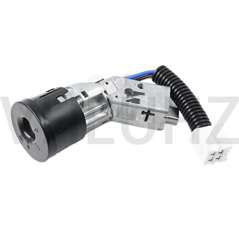 Set di serratura per accensione con chiave CYLINDER per lucchetto di accensione compatibile con Peugeot 107 CITROEN C1 TOYOTA AYGO N0501412 N0502200