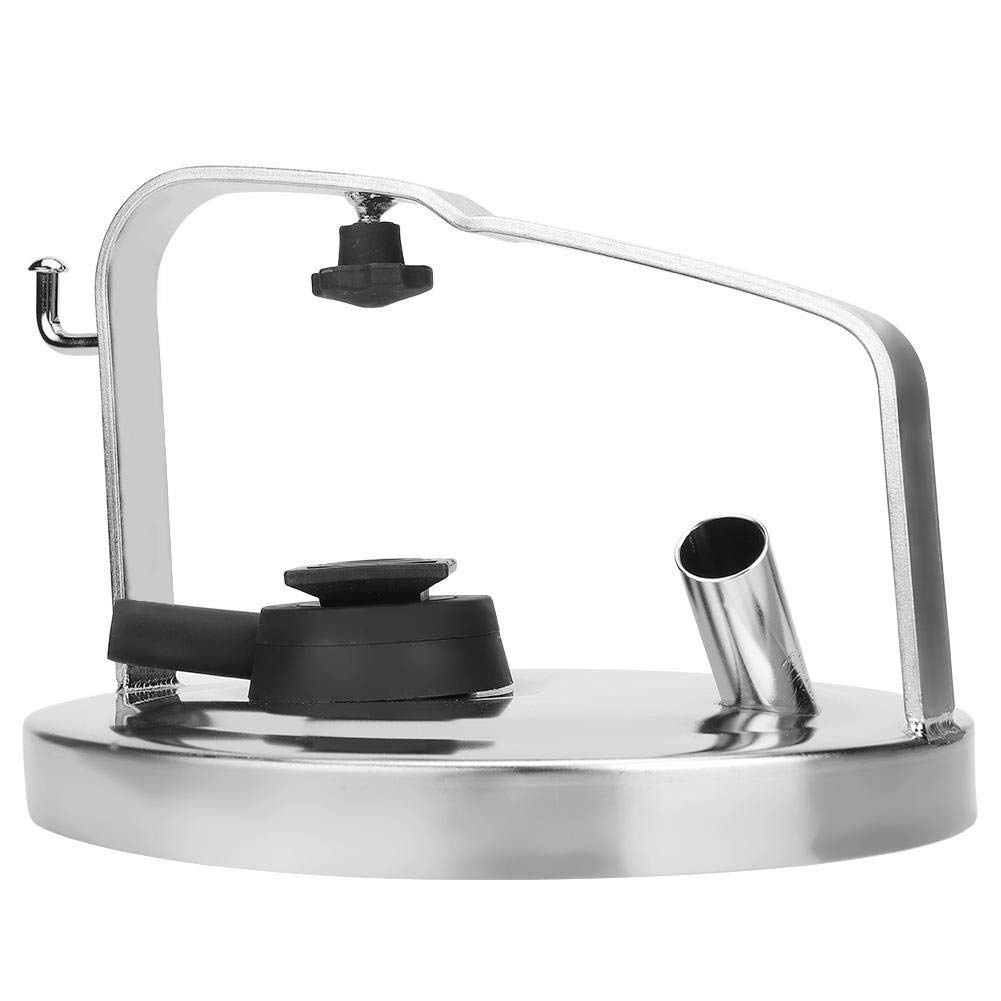 Jeffergarden Equipo de ordeño Tapa de Cubo de Leche de Acero Inoxidable Tapa de Tapa con tapón de Junta Asiento Herramienta de Cocina para Interiores