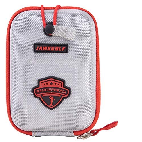 JAWEGOLF Carrying Cases Golf Rangefinder Case Bag Compatible Bushnell Callaway Or Other Laser Rangerfinder (Silver)