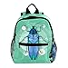 Cafard de Dessin animé Petit Sac à Dos Sac d'école Durable et Polyvalent adapté aux Sacs à Dos pour Les Enfants de la Maternelle et Les élèves du Primaire 25.4x10x30 CM
