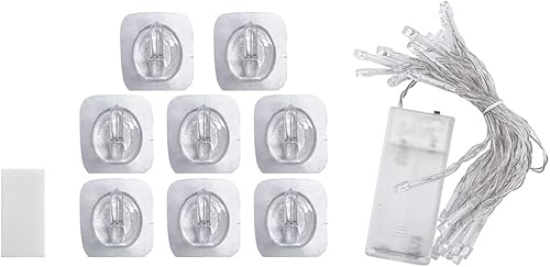 Miniatura 4 de RoomMates RMK4838GM - Calcomanías de pared gigantes para árbol de Navidad con tira de luces