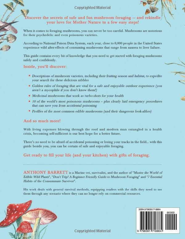 Vista 2 de Don't Trip! A Beginner-Friendly Guide to Foraging for Mushrooms the Safe Way