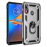 BestST Custodia per Motorola Moto E6 Plus Custodia Cover Case Armor Resistente alle Cadute Armatura dell'impatto Robusta Custodia Kickstand Shockproof Protective Case Cover per Motorola Moto E6 Plus