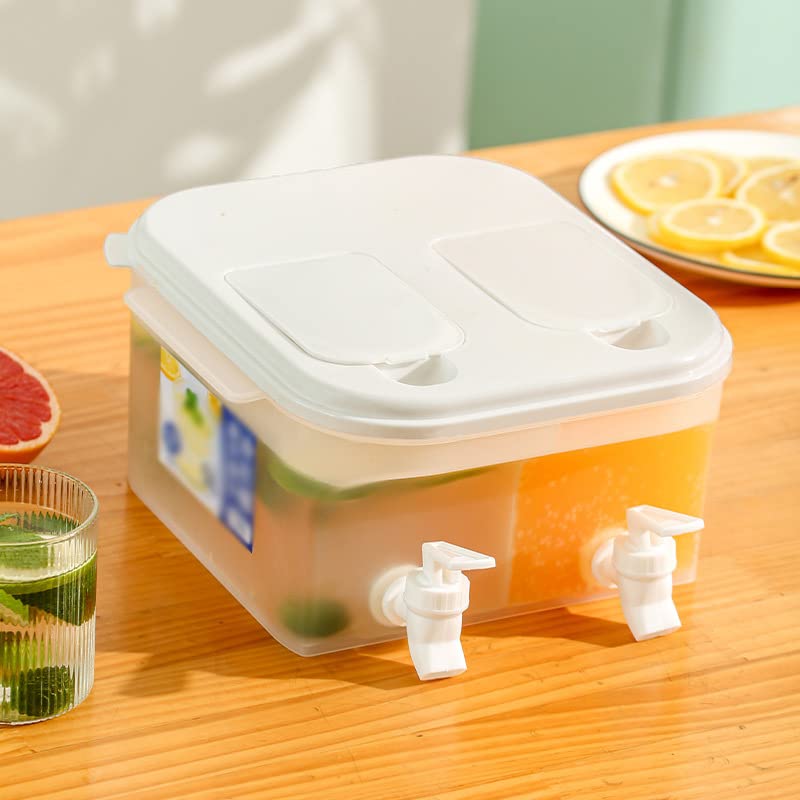 Cruche à eau 5L avec robinet pour ne plus encombrer l'espace de votre frigo
