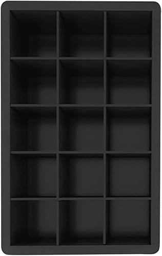 KNOKR Popsicles Molds, Silicone Ice Maker Mold Ice Tray Candy Cake Pudding Chocolate Molds Easy-Release Square Shape Ice Trays Molds